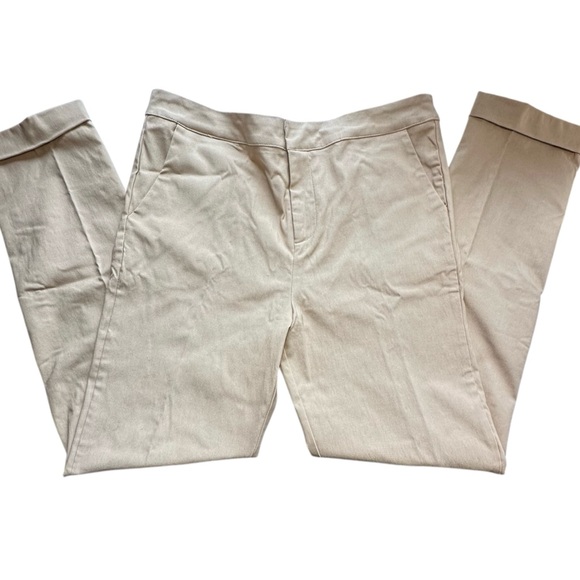 TIMING khaki pants with cuffed hem New with tags Women’s size large | y-6 - Picture 1 of 6
